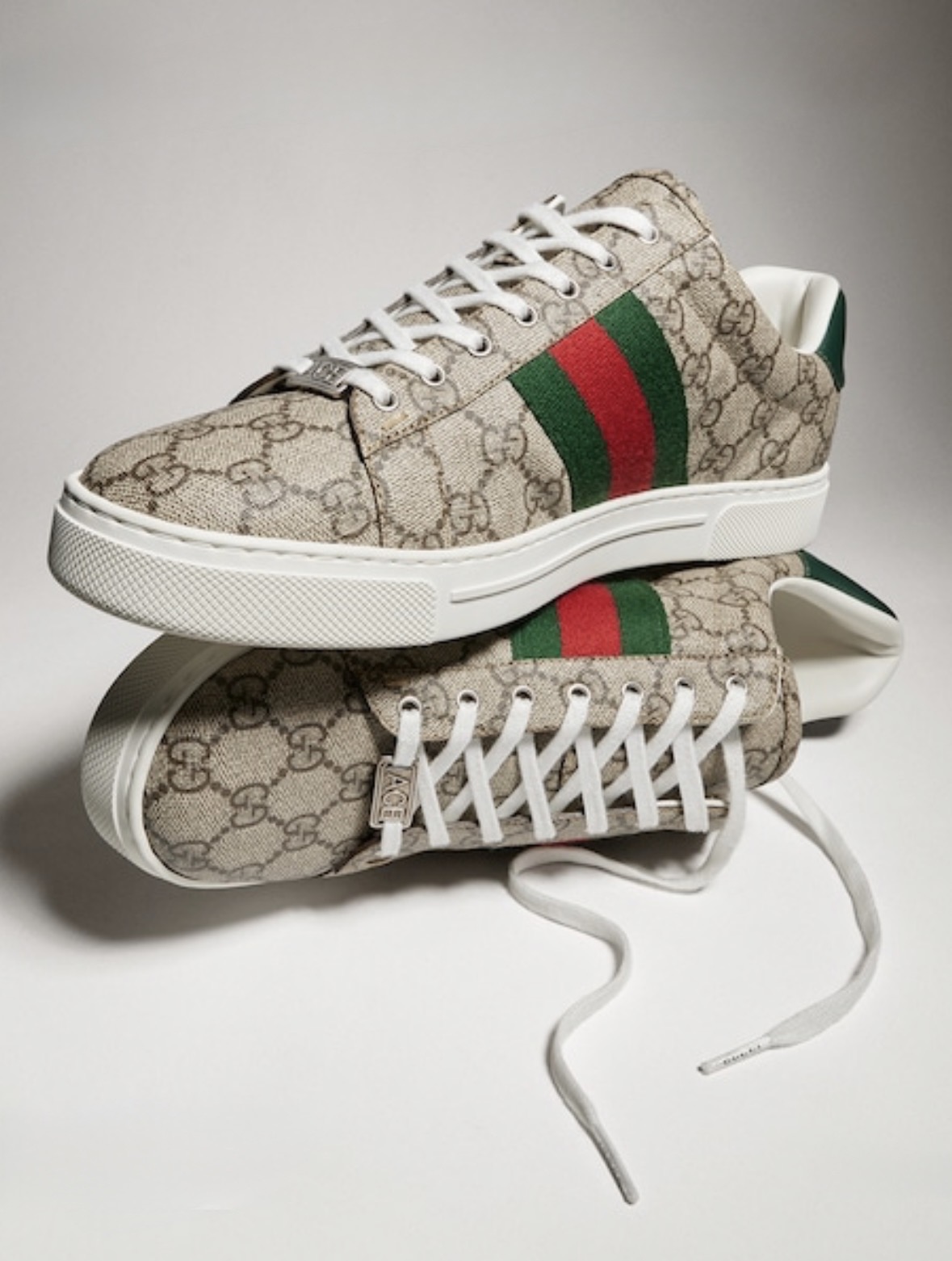 Gucci Ace Sneaker with Web
